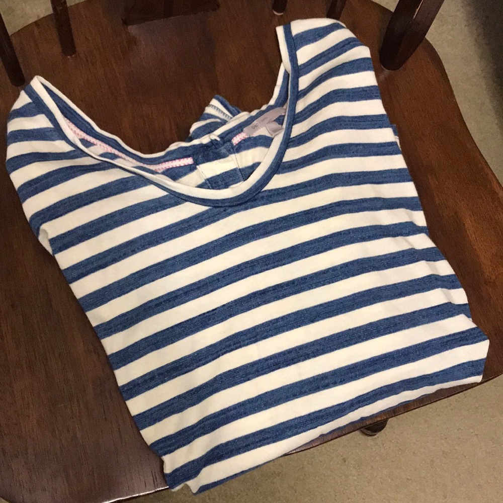 Gap Women’s Striped Long Sleeve Top
